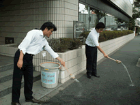 打ち水 打ち水