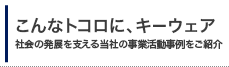 こんなトコロに、キーウェア