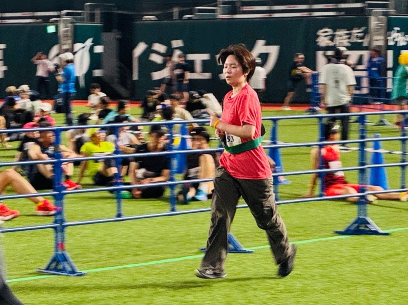軽快な走りのＴさん