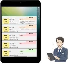 ホテル改善レポート操作画面